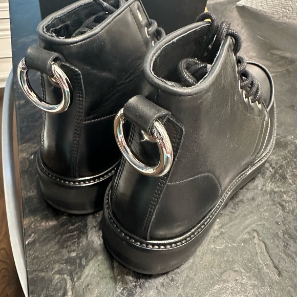 The Kooples Soft Leather Black Boots - Picture 4 of 7